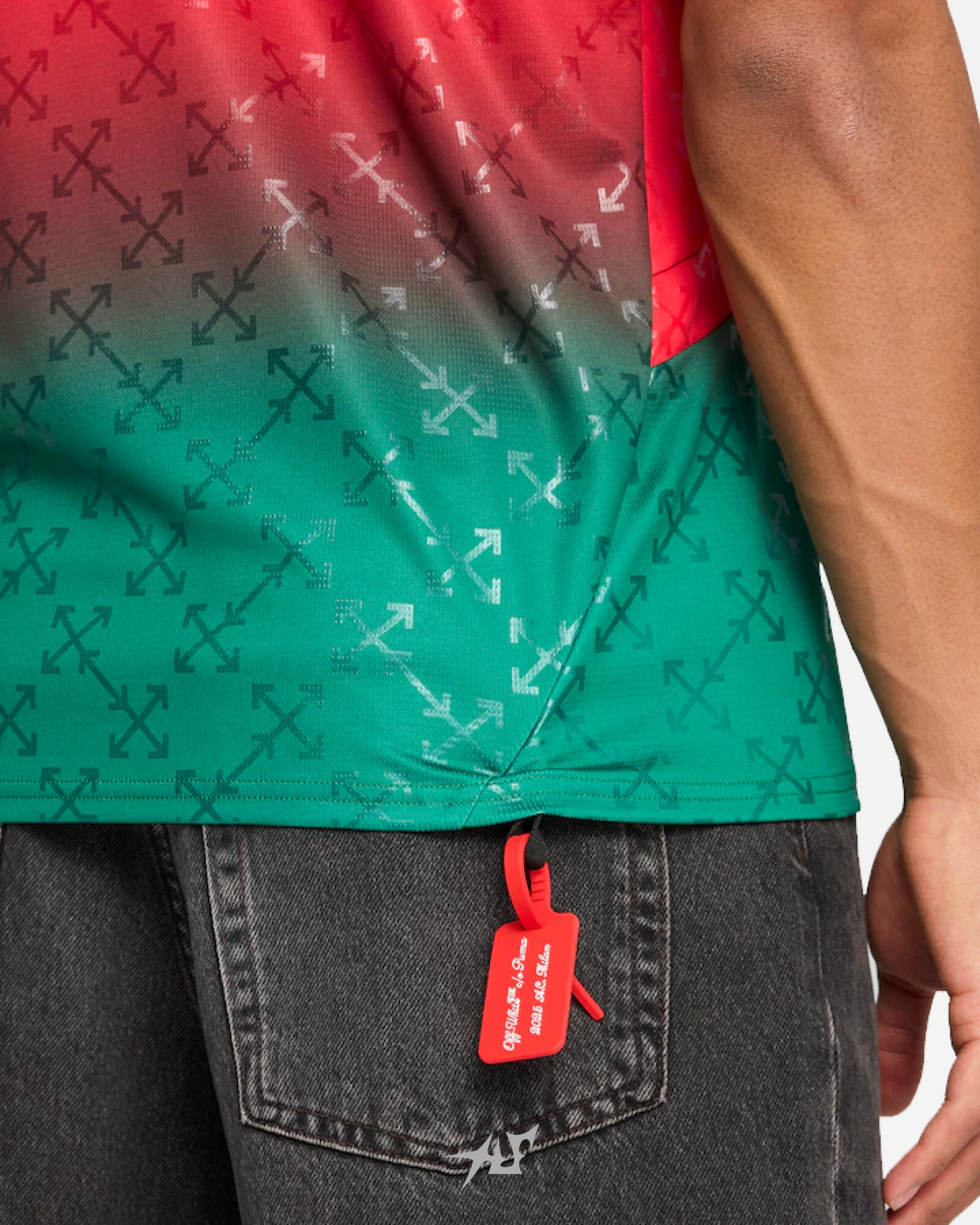 AC MAILAND x OFF WHITE RED