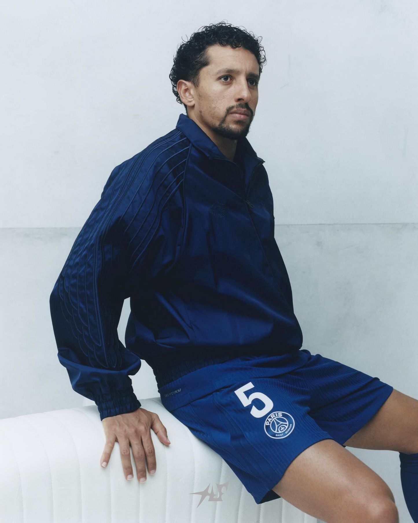 PSG JORDAN BLAUE JACKE