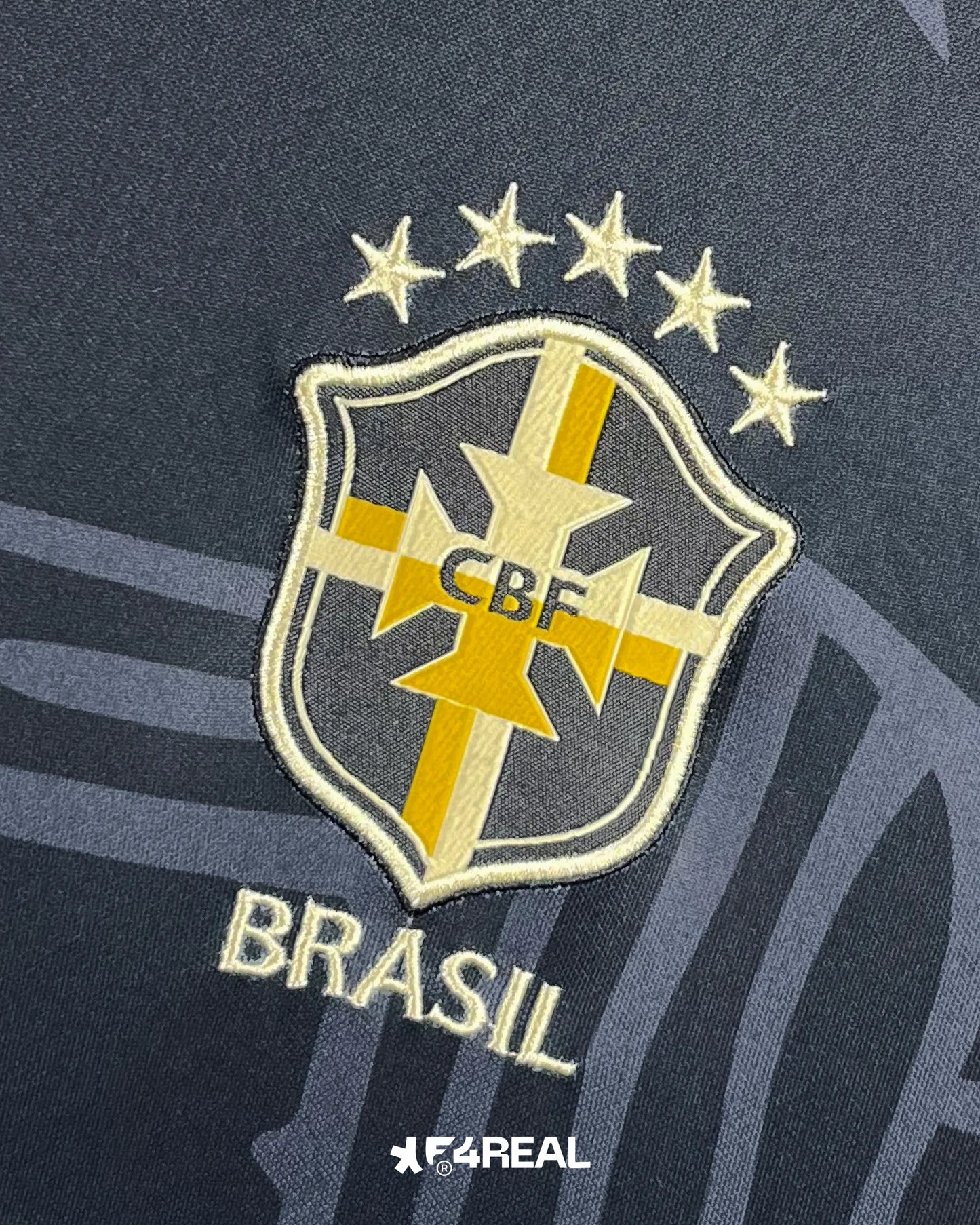 BRASIL SCHWARZ UND GOLD x CORTEIZ