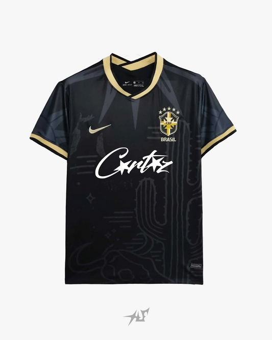 BRASIL SCHWARZ UND GOLD x CORTEIZ